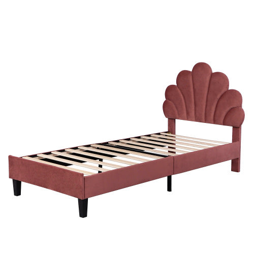Linen Material With Metal Frame Bed Frame