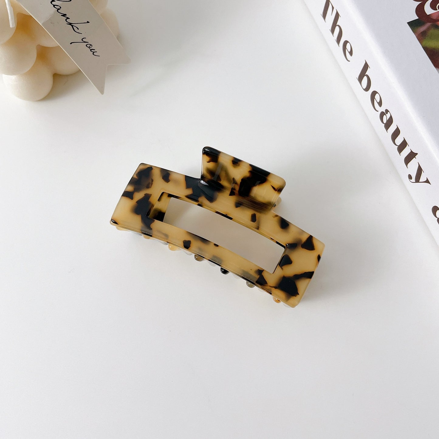 Simple Hair Clip Square Hair Accessories Girl Grip