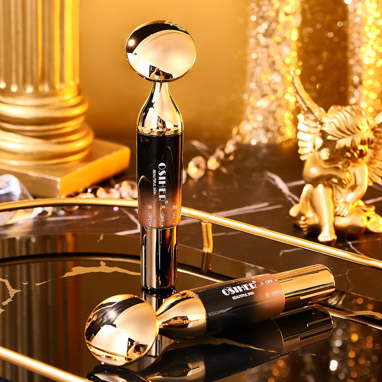 Electric Facial Beauty Instrument Lifting And Tightening Face Electric Eye Massager Massage Instrument