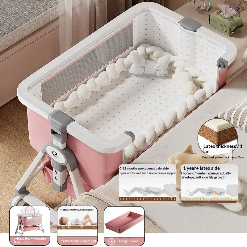 Multifunctional Portable And Mobile Baby Cradle Bed For Infants