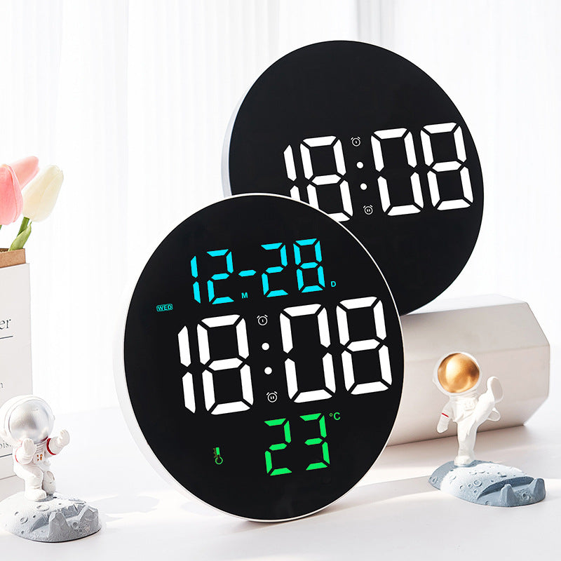 Living Room Digital Electronic Clock Wall Clock