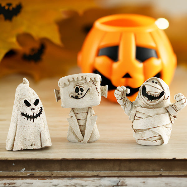 Süße Halloween-Kürbisgeist-Dekorationen