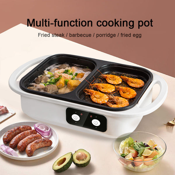 Horno eléctrico multifuncional de doble uso para freír