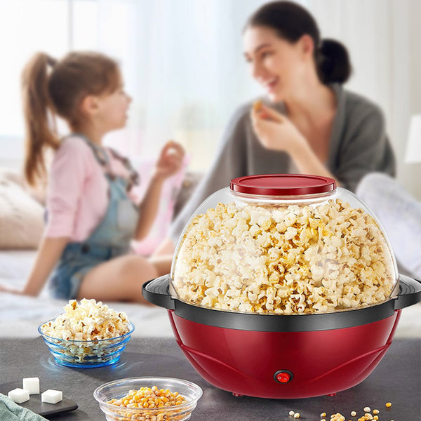 Máquina de palomitas de maíz eléctrica de 850 W para uso doméstico
