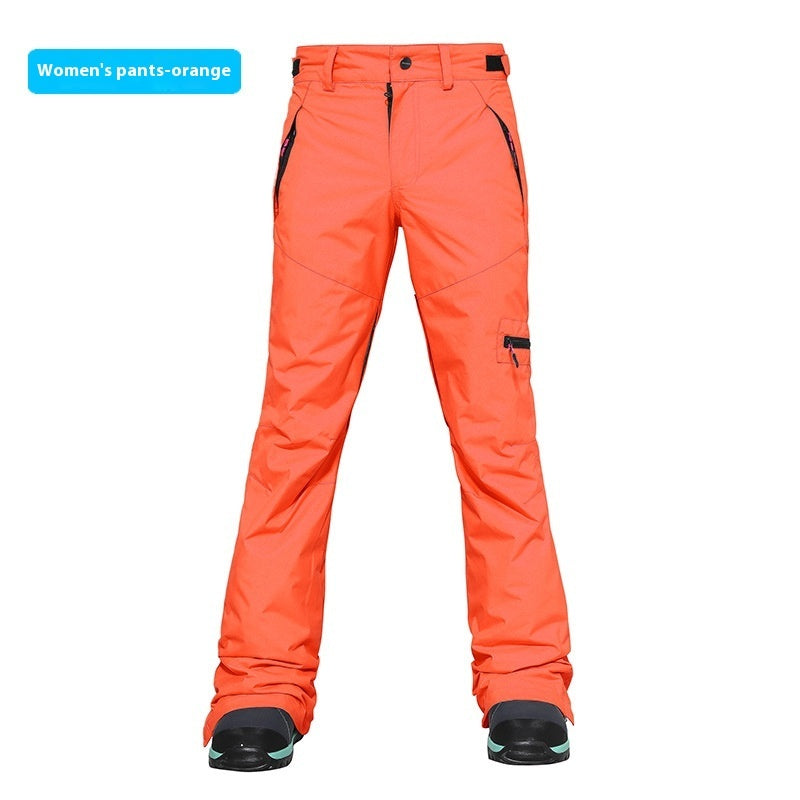 Ski Pants Snow Waterproof Wind Thermal Slim Fit Ski Suit