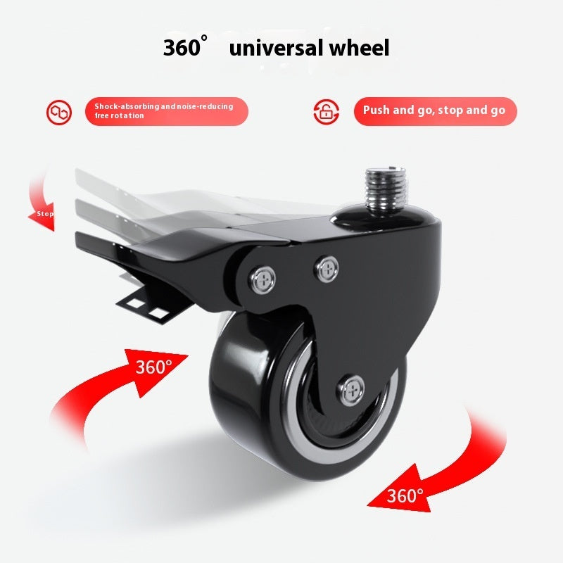 Mobile Adjustable Floor TV Bracket