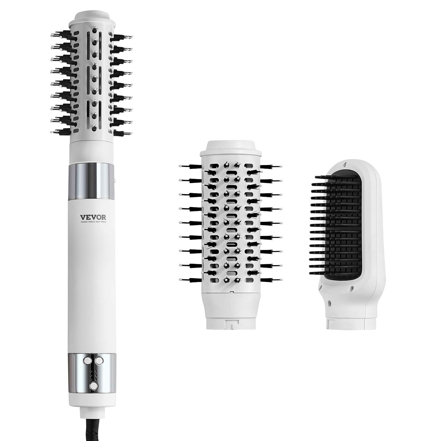 Haartrockner, Ionen-Haartrocknerbürste, 110.000 U/min Airstyler Mit Oval- & Paddelbürste, 4 Temperatur- & 3-Geschwindigkeits-Föhnbürsten-Styling-Tool Für Trocknen, Volumengebendes Glätten