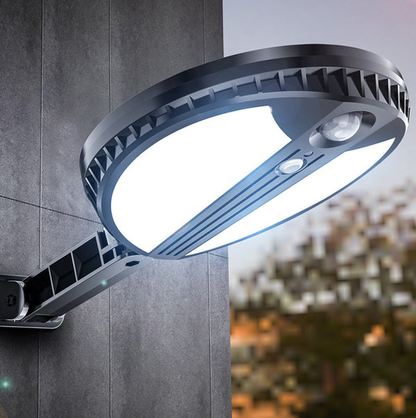 LED human induction solar wall light