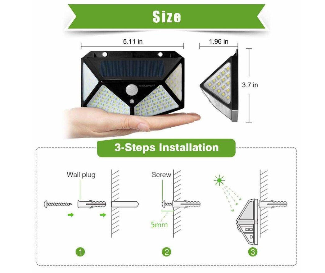 Body Sensor Lamp Wall Lamp Courtyard Lamp