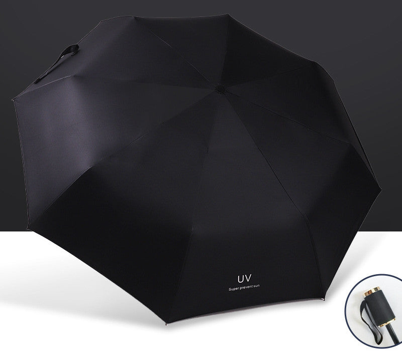 Automatic Umbrella Female Rain Or Shine Folding Umbrella Sun Umbrella Sun Protection