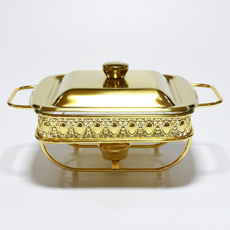 Restaurant Food Heating Container Buffet Alcohol Stove