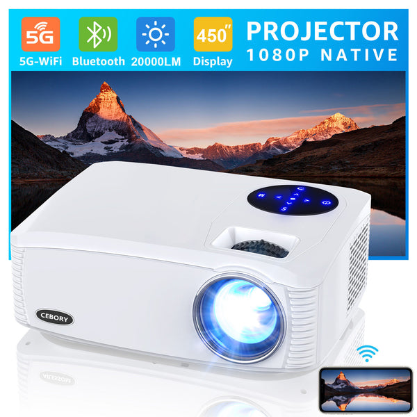 WiFi Bluetooth Native Projector