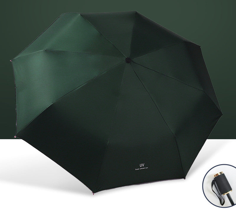 Automatic Umbrella Female Rain Or Shine Folding Umbrella Sun Umbrella Sun Protection