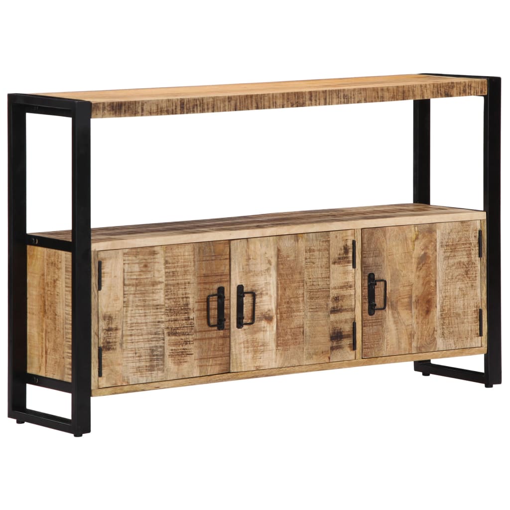 Sideboard 120x30x75 cm Solid Mango Wood