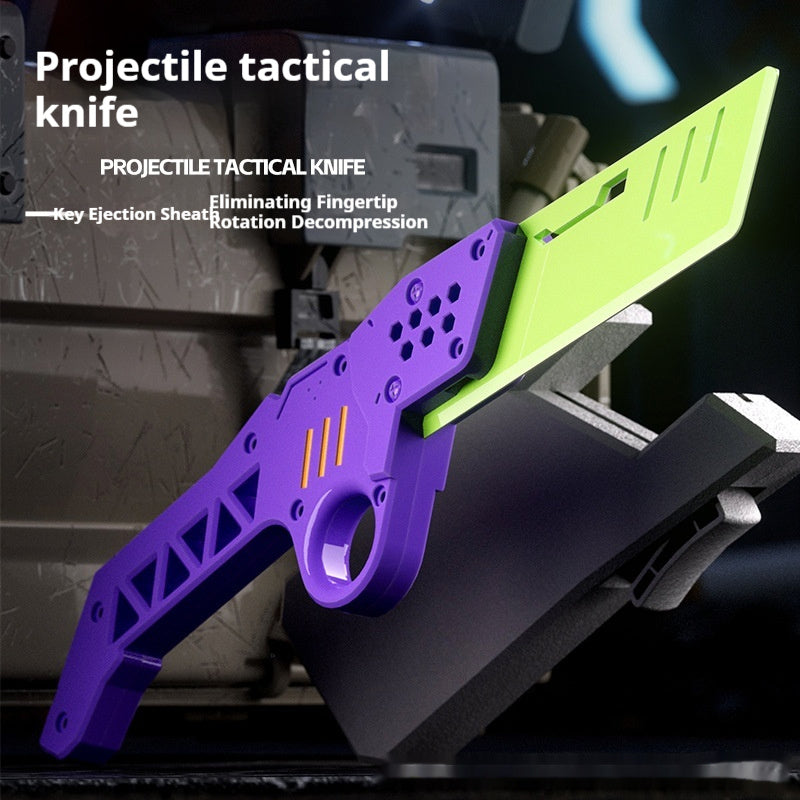 Rotating Tactical Knife Toy Fingertip Rotating Decompression Toy