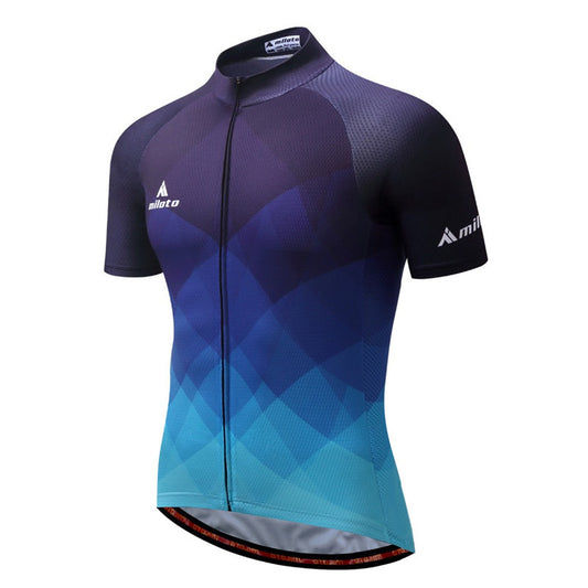 Cycling Wear Mountain Road Bike Wear Short Jacket Breathable And Quick-Drying Summer Short Sleeves