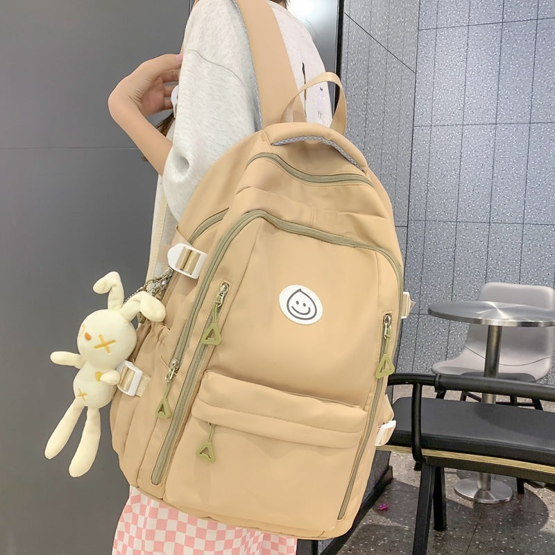 Schoolbag Female College Student Primary School Student High School Student Large-capacity Backpack