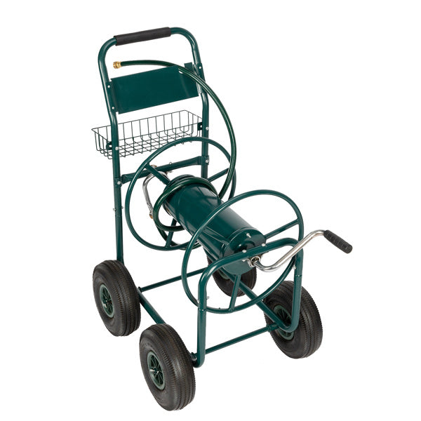 97 X53 X100cm Green Molten Iron Pipe Cart