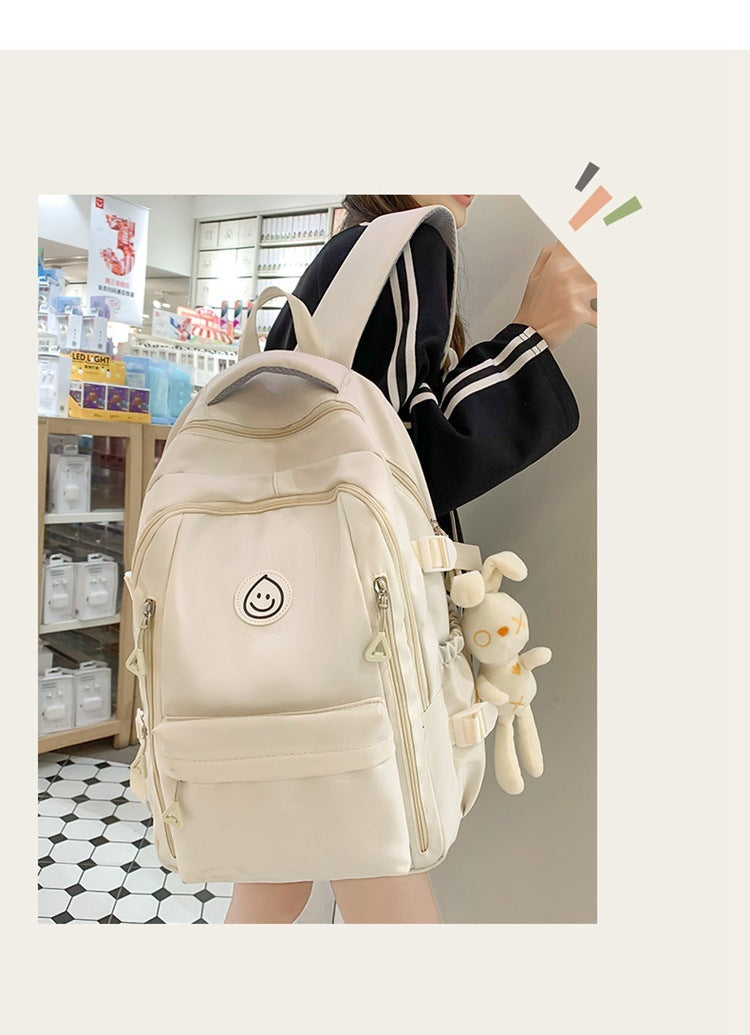 Schoolbag Female College Student Primary School Student High School Student Large-capacity Backpack