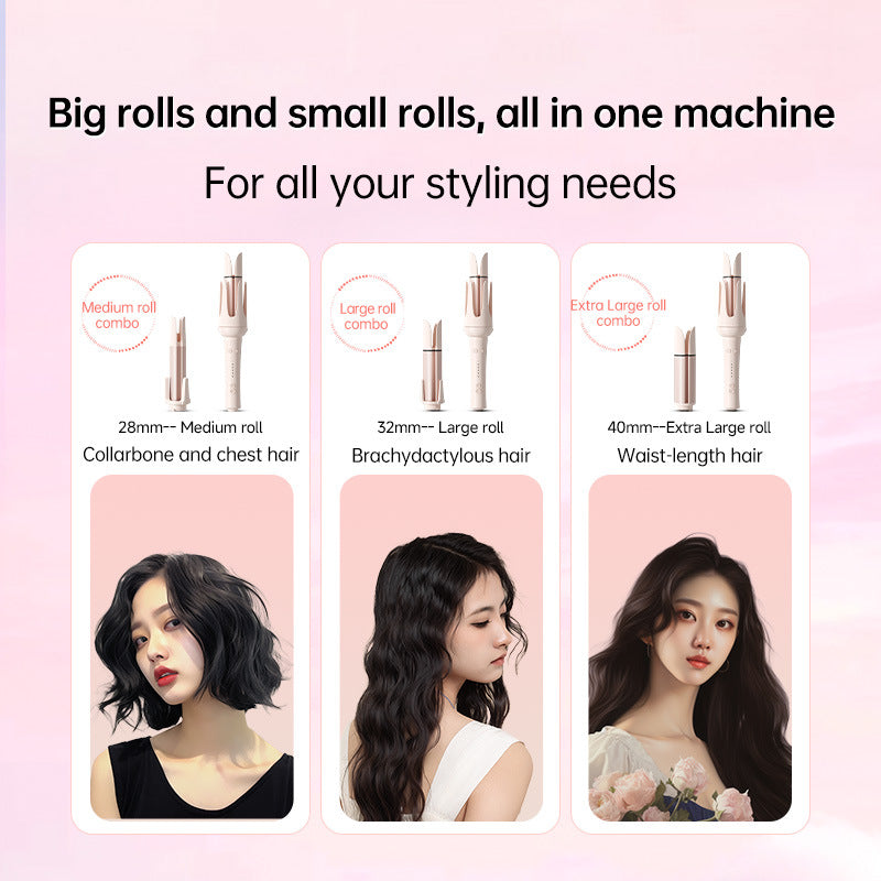 Negative Ion Fluffy Automatic Five-in-one Converter Hair Curler