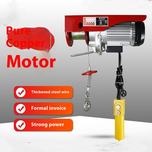 Micro Electric Hoist Household Small Crane