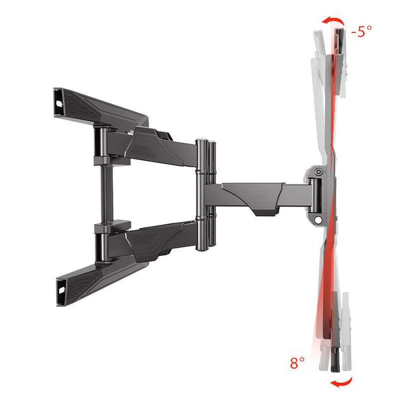 40to75 Inch Curved TV Wall Bracket Telescopic Rotation