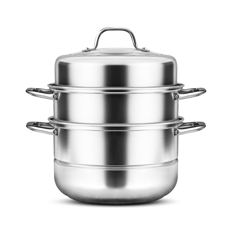 Stainless Steel Steamer Thickened Composite Bottom Steamed Buns