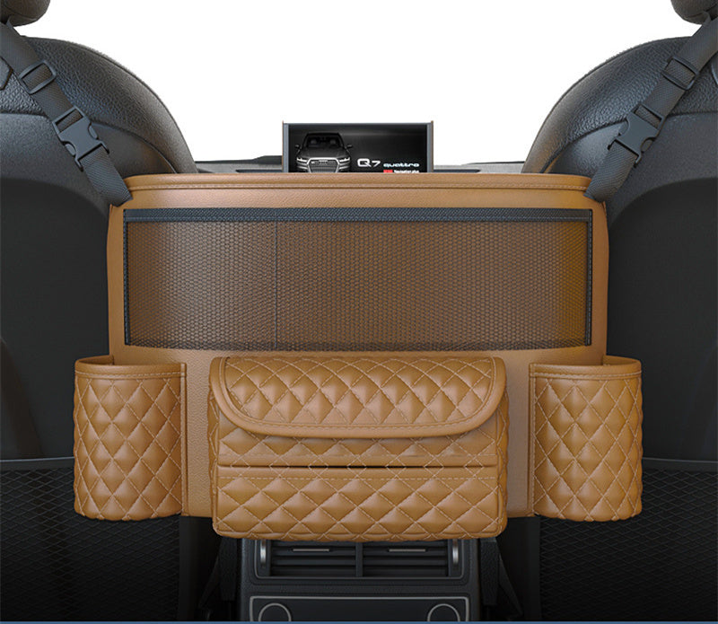Car Storage Bag Net Pocket Between Seats