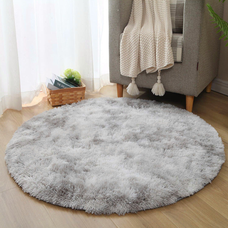 Round Carpet Tie-dye Living Room Coffee Table Bedroom Bedside Mats