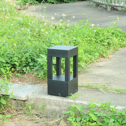 Square Outdoor Waterproof LED Lawn Lamp Courtyard Landscape Lamp