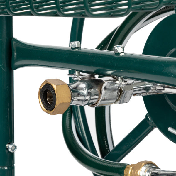 97 X53 X100cm Green Molten Iron Pipe Cart