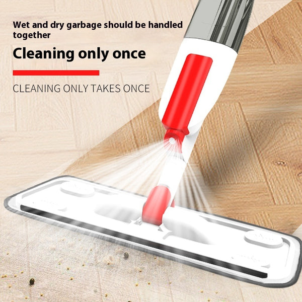 Water-spraying Mop Multifunctional Rotating Wet And Dry Dual-use