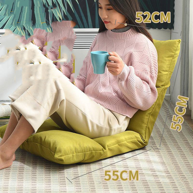 Bed Backrest Floor Small Sofa Folding Single Bay Window Computer Recliner