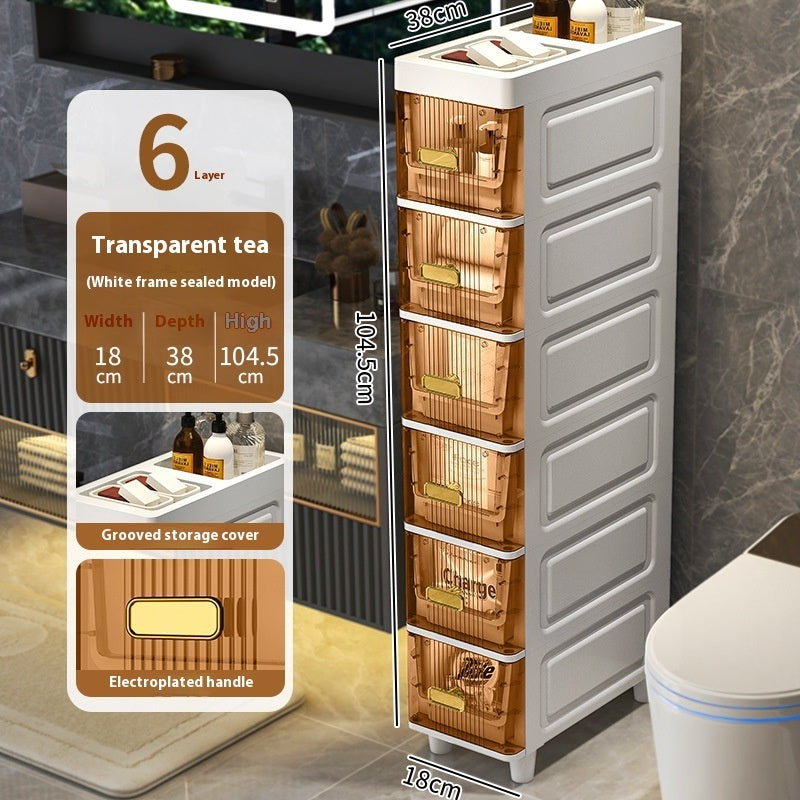 Thickened Storage Cabinet Living Room Snack Home Storage Rack