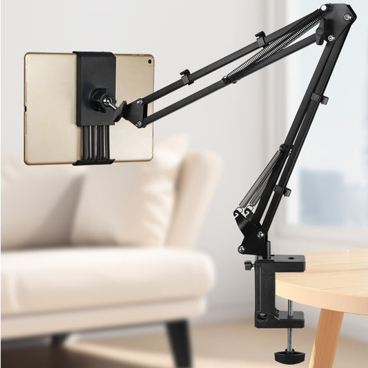 NEW 360 Long Arm Lazy Tablet Stand IPad Phone Holder Mount Clamp Bed Table Overhead UK