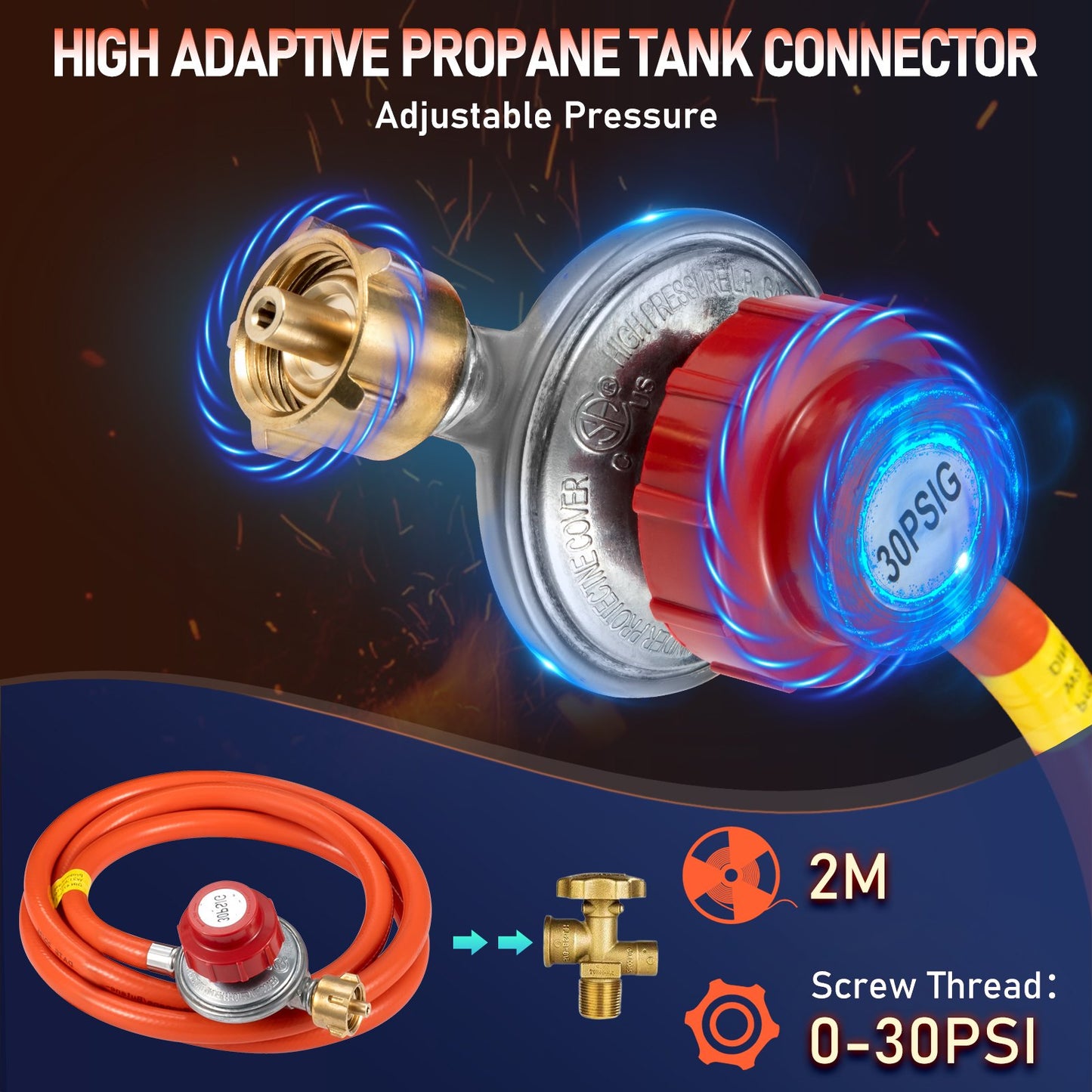 Gas Schmiedeofen Sechseck, 250 X 215 X 190 Mm Gas Schmiede Mit Brenner, Gold, Messing, Bronze, Magnesium, Aluminium, Zinn Und Edelstahl, Gas Propan Forge Schmiedeofen 2 M Gasschlauch