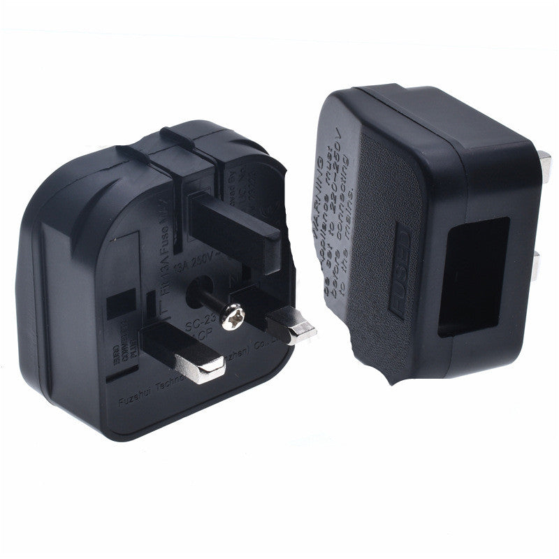 Power Conversion Plug Embedded National Standard American Two Pins