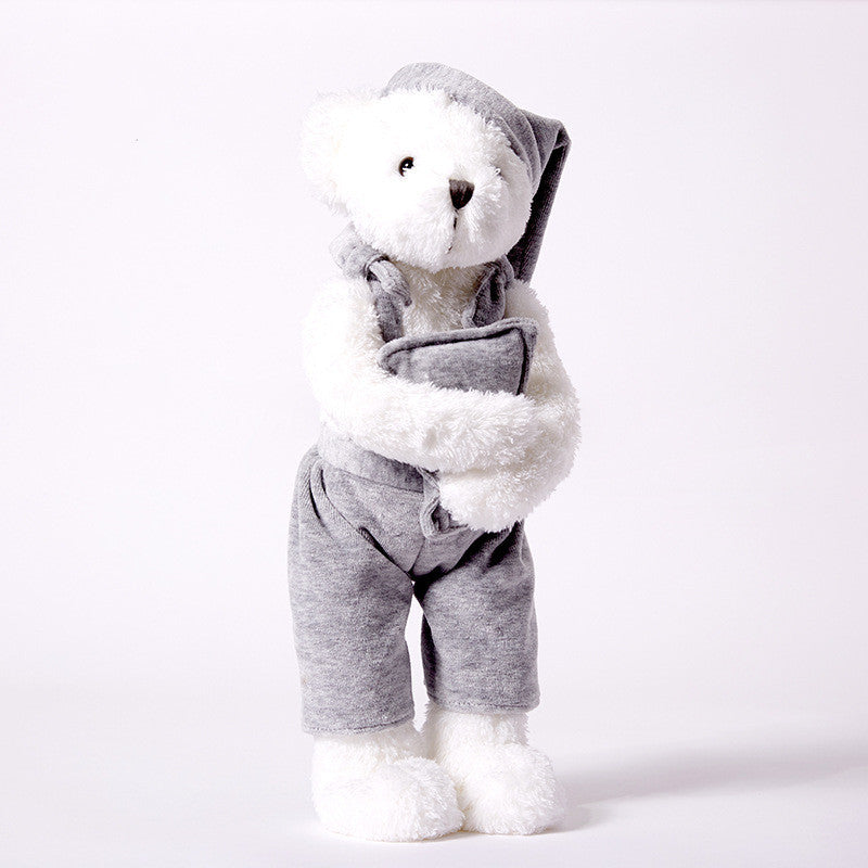 Nuevo pijama blanco de oso