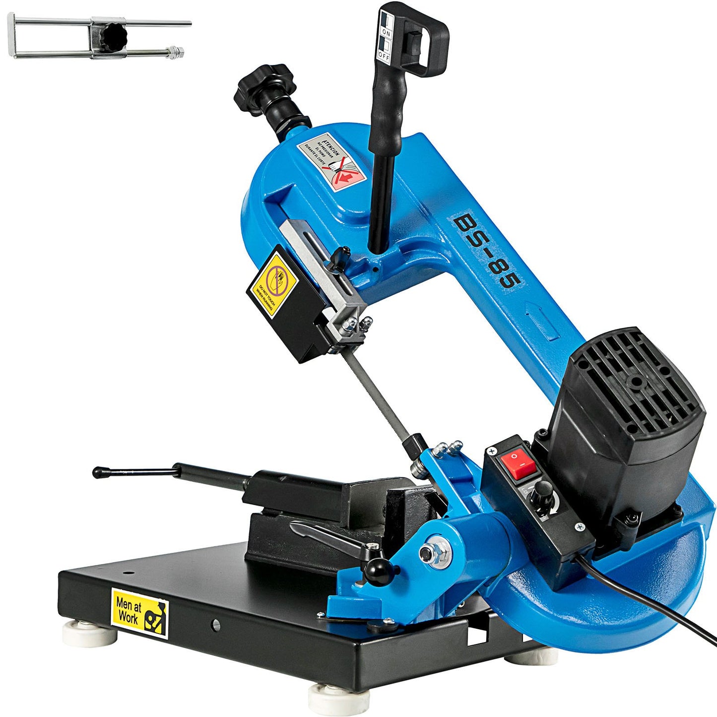 Metallbandsäge 1000W Zum Schneiden Von Holz Metall Glasfaser Kunststoff