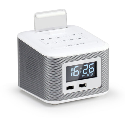 Homtime D1 Bluetooth Speaker Multifunctional Alarm Clock Audio Home Radio Creative Hotel Same Paragraph