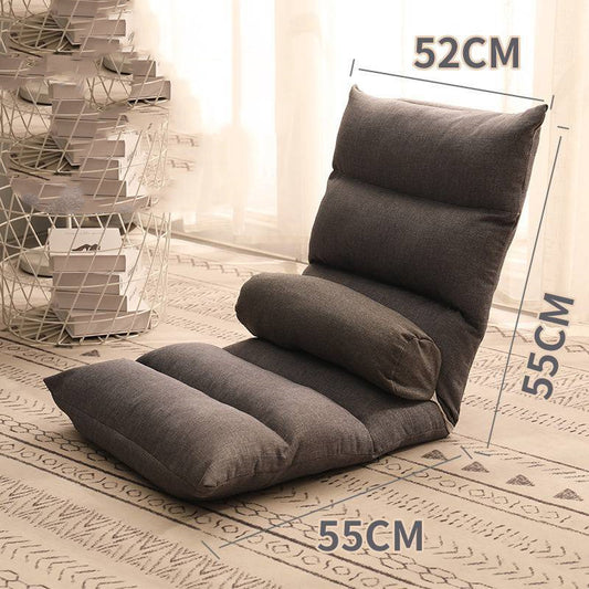 Bed Backrest Floor Small Sofa Folding Single Bay Window Computer Recliner