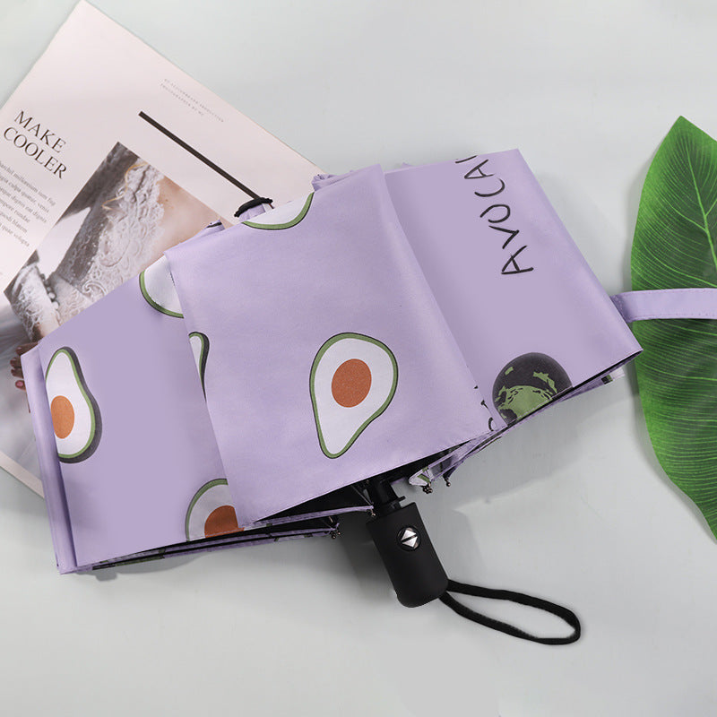 Rain Or Shine Sunshade Vinyl Gift Umbrella