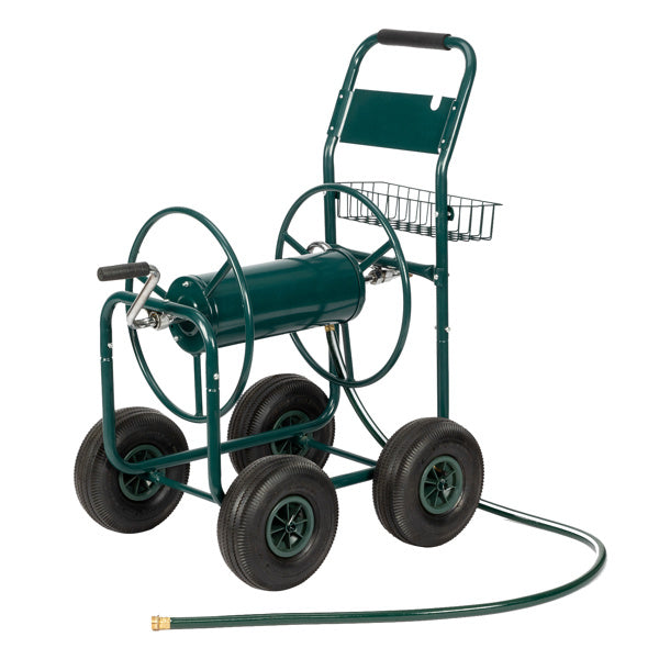 97 X53 X100cm Green Molten Iron Pipe Cart
