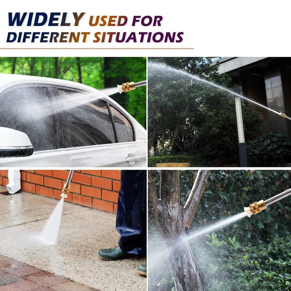 2 BatteryPortable Cordless Car High Pressure Washer Jet Water Wash Cleaner Gun