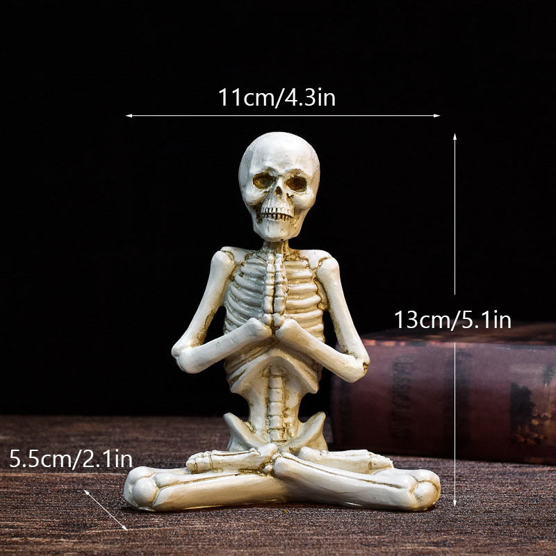 Halloween Yoga Skeleton