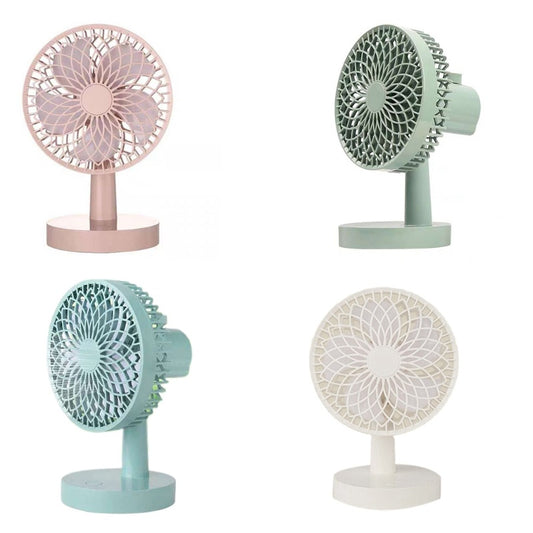 New Style Shaking Head Desktop Charging Fan