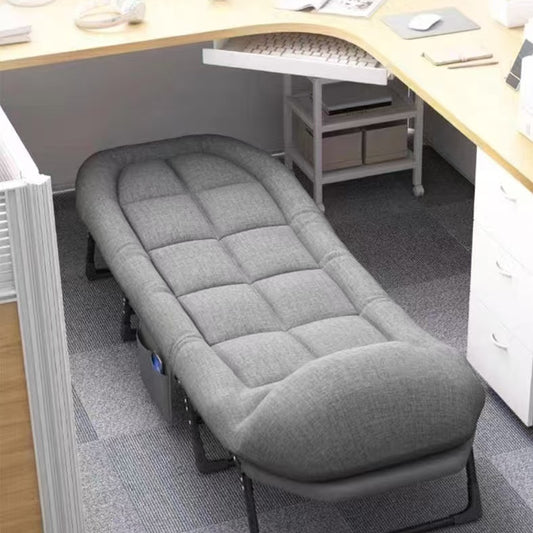 ATORPOK All In One Camping Cot For Adults Heavy Duty 450 Lbs Capacity, Portable Folding Bed With Built In Cushion Pillow, Lightweight Compact Design Includes Carry Bag For Indoor Outdoor Use