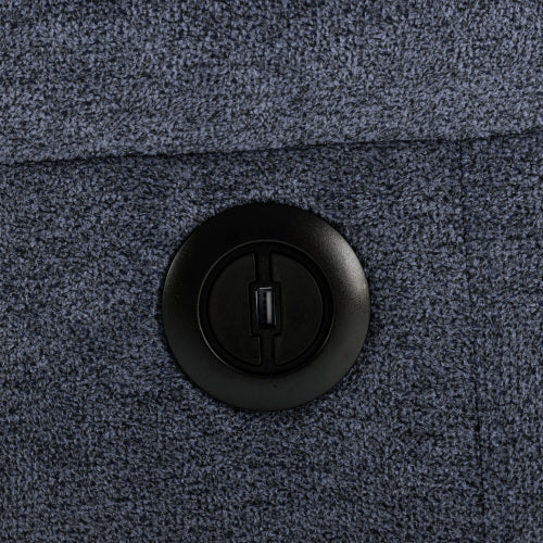 Electric Power Lift Recliner Chair Sofa With Massage And Heat For Elderly 2 Side Pockets USB Ports Single Recliner Chairs For Living Room Overstuffed Fabric Reclining