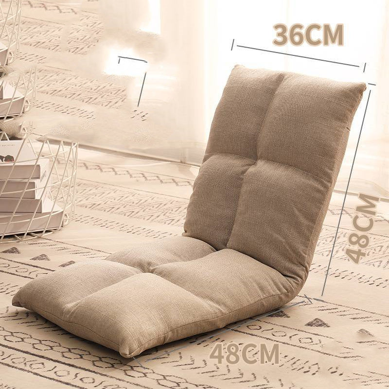 Bed Backrest Floor Small Sofa Folding Single Bay Window Computer Recliner