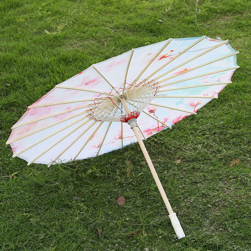 Umbrella Chinese Style Props Dance Printing Silk Umbrella